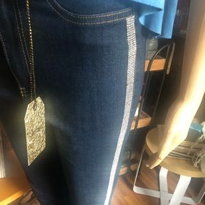 Bling Bling Skinny Denim Jeans